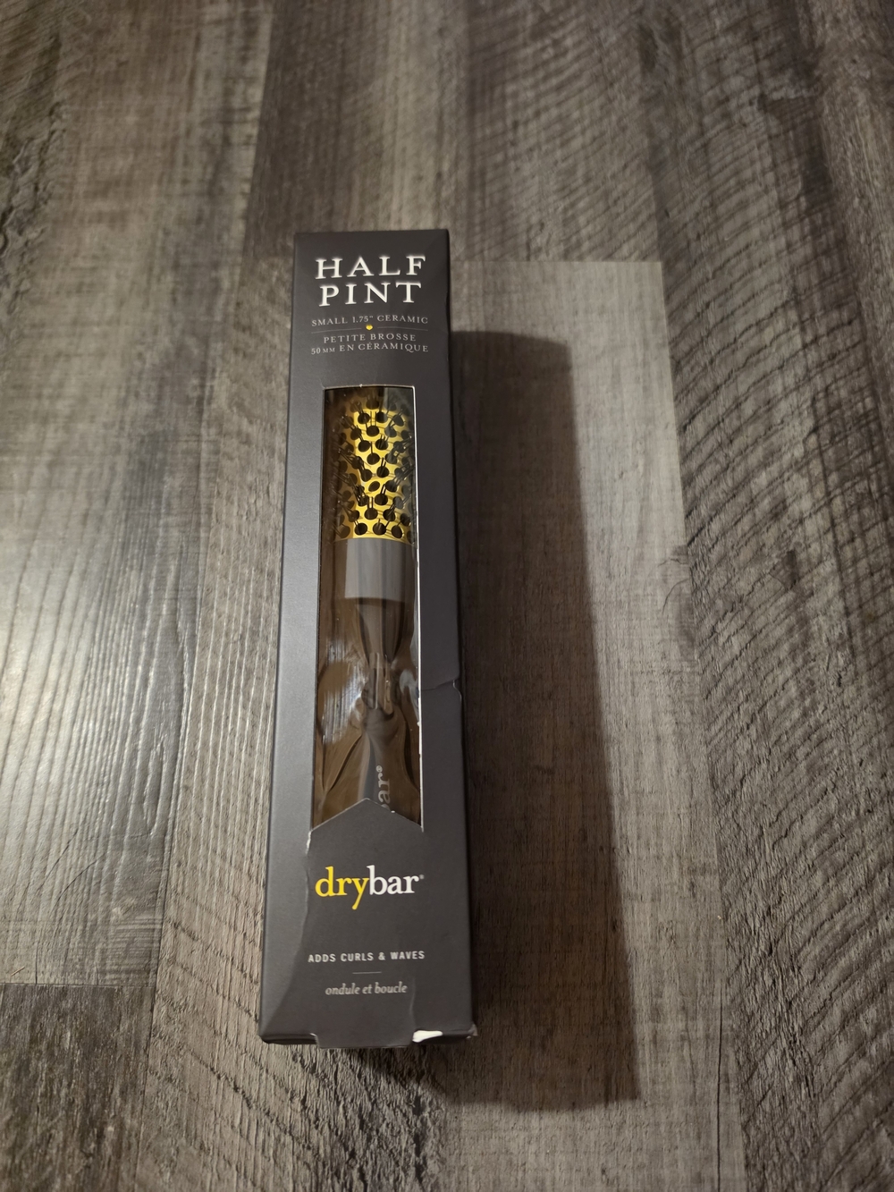 Drybar Half Pint Ceramic Round Brush - Yellow/Black